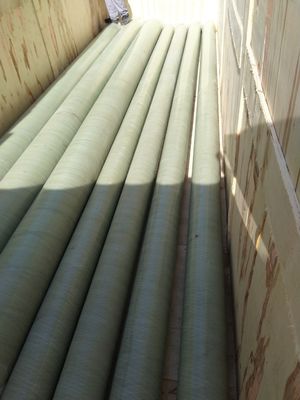 কৃষি FRP পাইপ DN1000 Dia উচ্চ শক্তির ফাইবারগ্লাস পাইপ